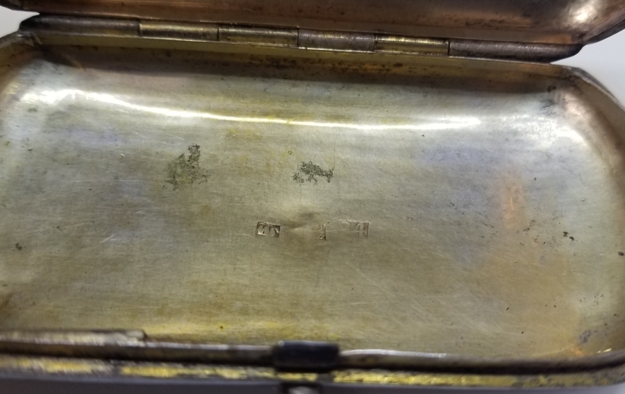 ÇARLIK RUSYA DÖNEMİ SAVATLI GÜMÜŞ TABAKA