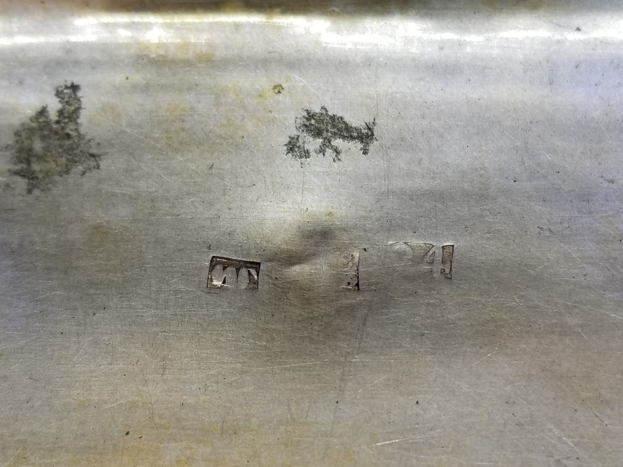 ÇARLIK RUSYA DÖNEMİ SAVATLI GÜMÜŞ TABAKA