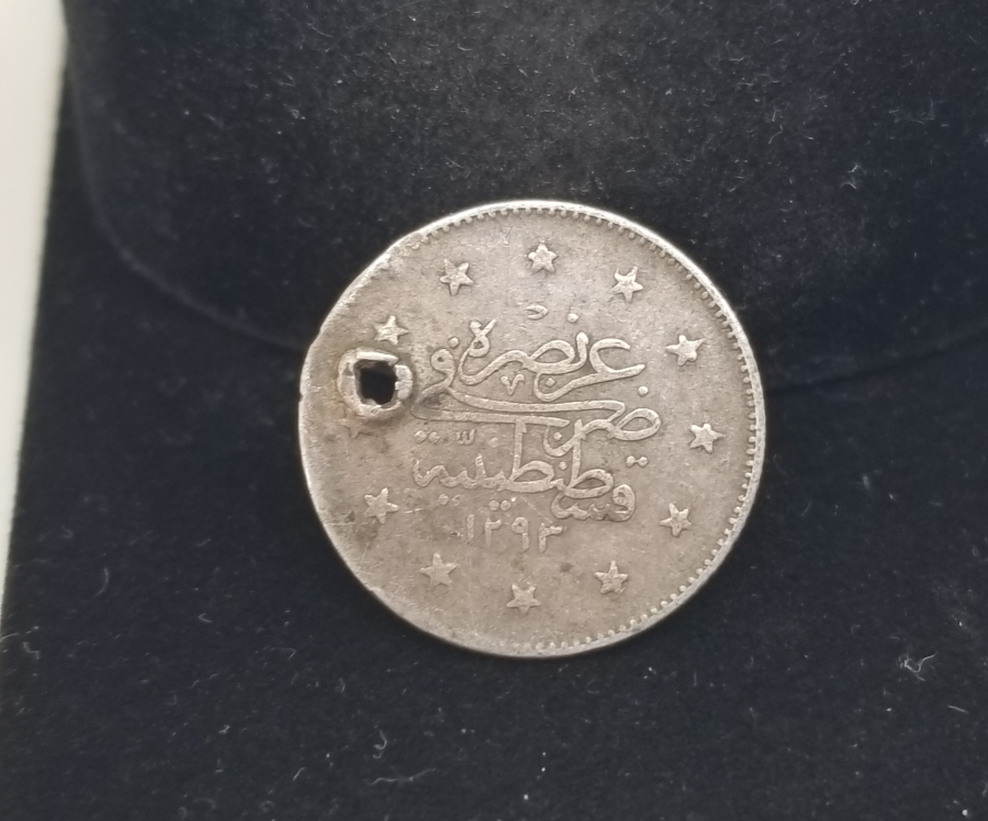 SULTAN ABDÜLHAMİD DÖNEMİ GÜMÜŞ 2 KURUŞ MECİDİYE