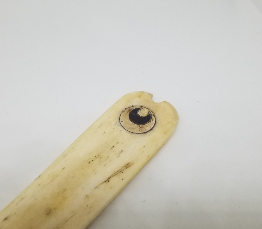 OSMANLI DÖNEMİ HİLAL MOTİFLİ KEMİK HATTAT MÜHRESİ