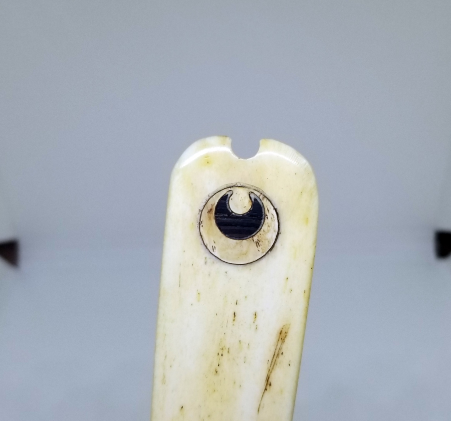 OSMANLI DÖNEMİ HİLAL MOTİFLİ KEMİK HATTAT MÜHRESİ