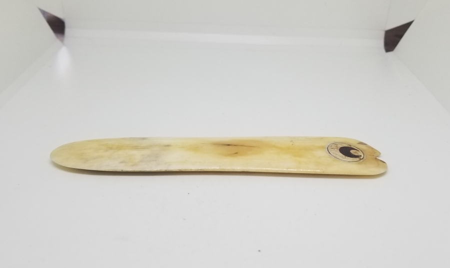 OSMANLI DÖNEMİ HİLAL MOTİFLİ KEMİK HATTAT MÜHRESİ