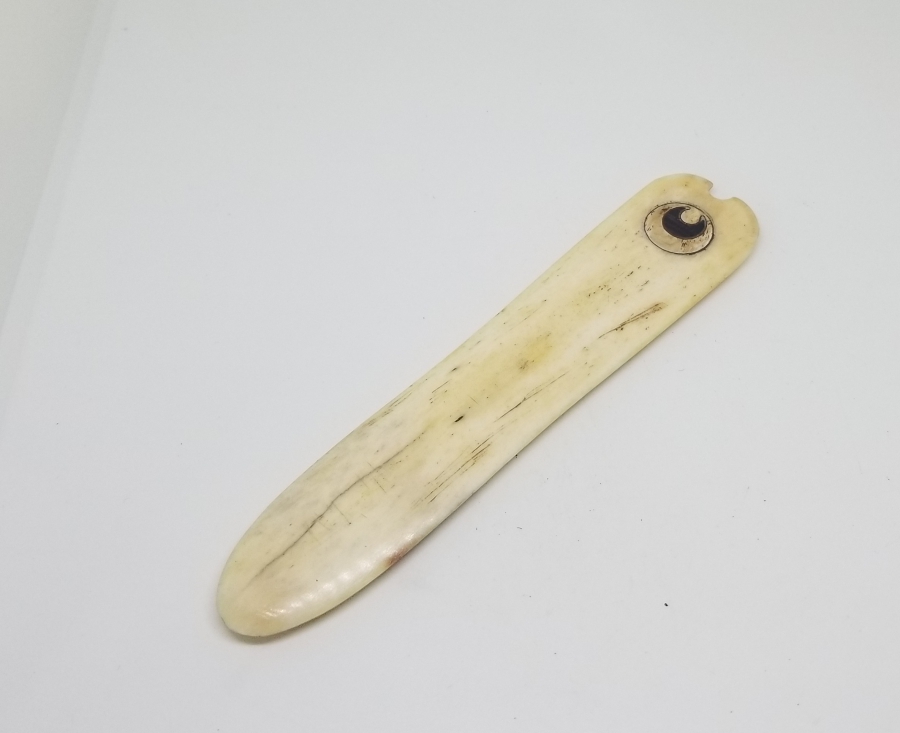 OSMANLI DÖNEMİ HİLAL MOTİFLİ KEMİK HATTAT MÜHRESİ