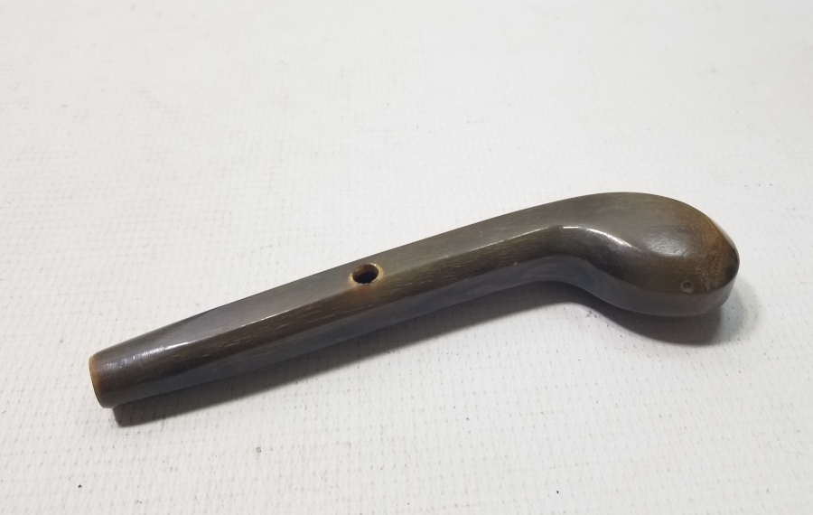 OSMANLI DÖNEMİ GERGEDAN BOYNUZU BASTON SAPI