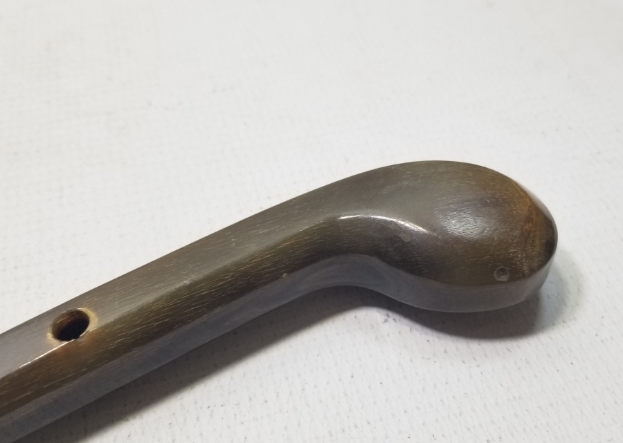 OSMANLI DÖNEMİ GERGEDAN BOYNUZU BASTON SAPI