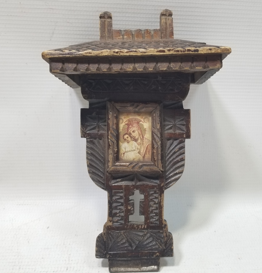 OSMANLI DÖNEMİ NADİR TİPTE RUM İKONA
