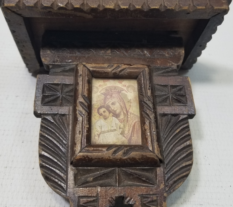 OSMANLI DÖNEMİ NADİR TİPTE RUM İKONA