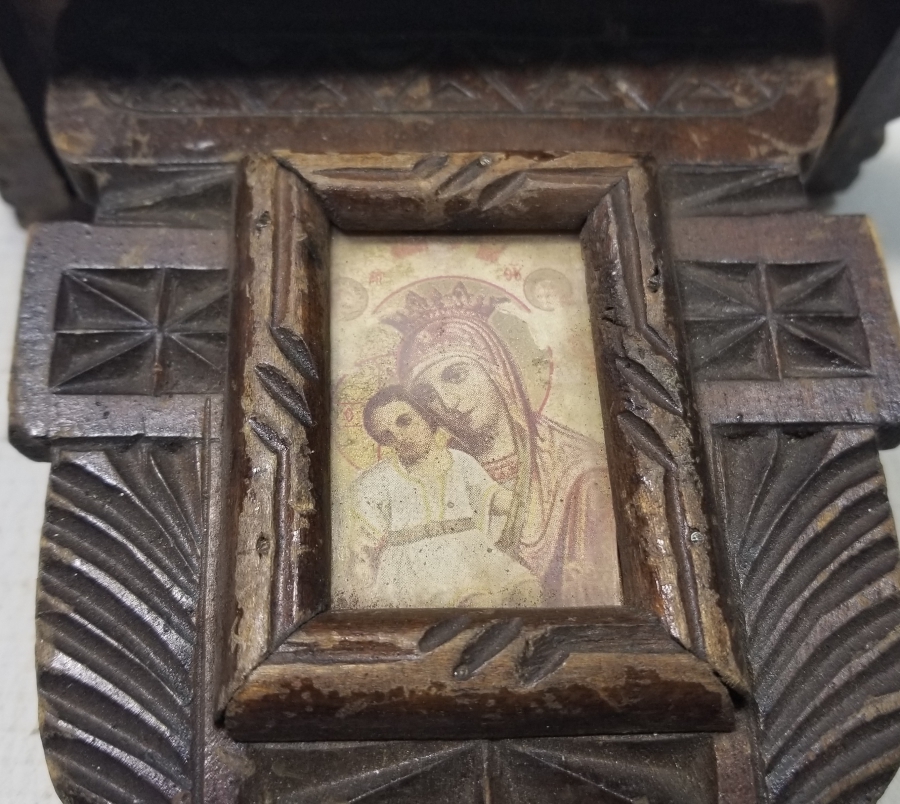 OSMANLI DÖNEMİ NADİR TİPTE RUM İKONA