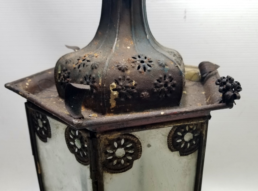 OSMANLI DÖNEMİ ÜZERİ ALTIN VERMEYLİ KONAK İŞİ BÜYÜK BOY MUMLUK