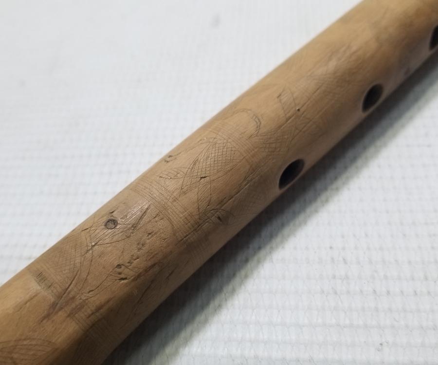 ÜZERİ İŞLEMELİ OSMANLI DÖNEMİ ÇOBAN KAVALI