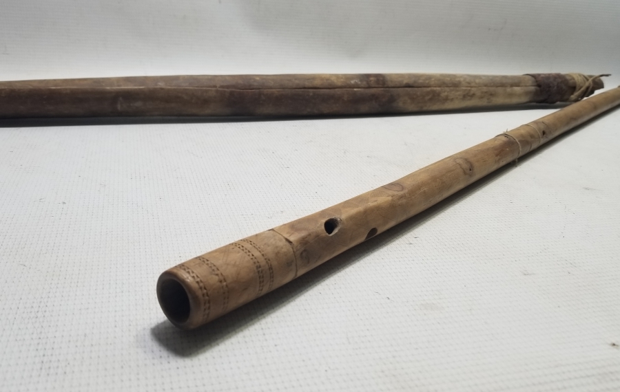 ÜZERİ İŞLEMELİ OSMANLI DÖNEMİ ÇOBAN KAVALI