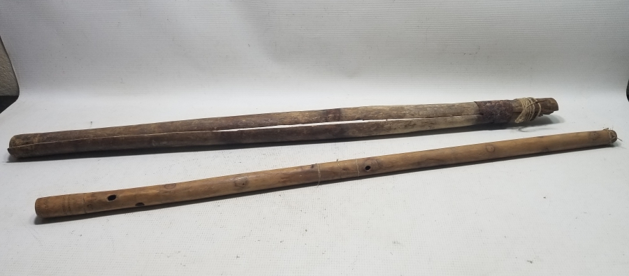 ÜZERİ İŞLEMELİ OSMANLI DÖNEMİ ÇOBAN KAVALI