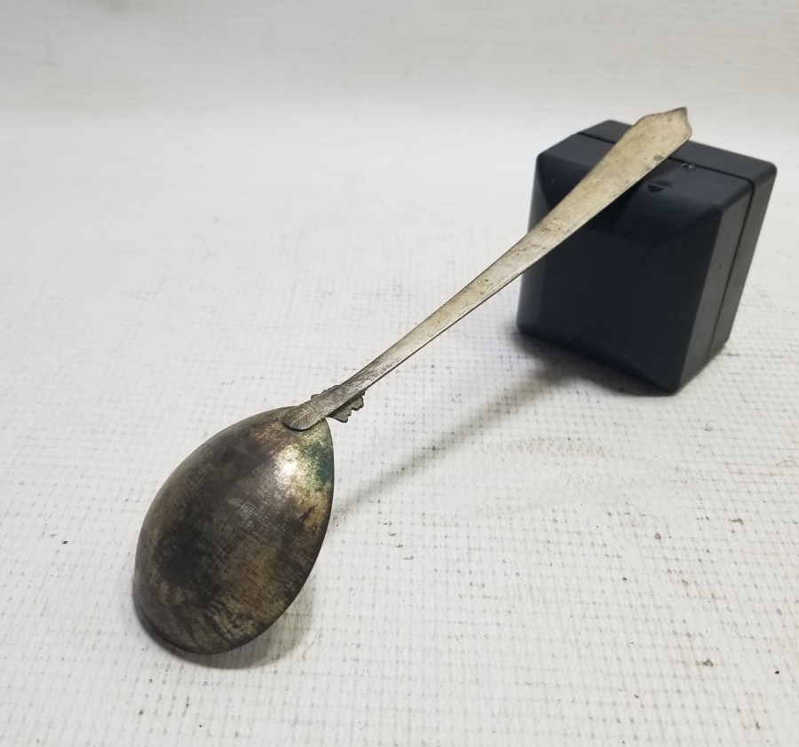 ÜZERİ KALEM VE KABARTMA İŞÇİLİKLİ OSMANLI DÖNEMİ RUM İŞİ KAŞIK