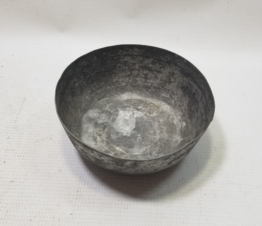 ÜZERİ İŞLEMELİ OSMANLI DÖNEMİ BAKIR HOŞAF KASESİ