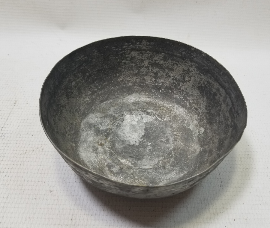 ÜZERİ İŞLEMELİ OSMANLI DÖNEMİ BAKIR HOŞAF KASESİ