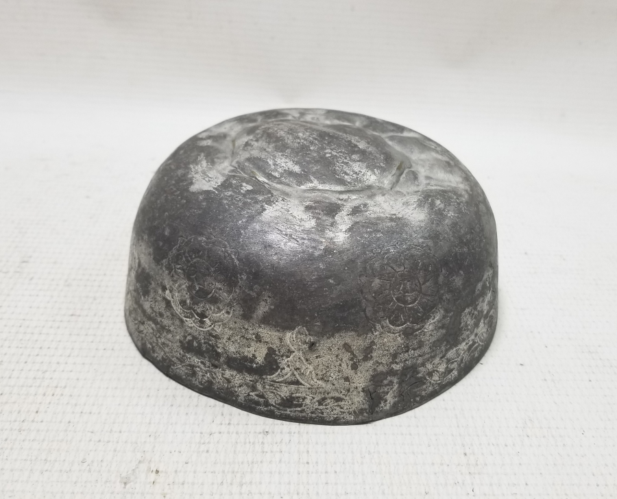 ÜZERİ İŞLEMELİ OSMANLI DÖNEMİ BAKIR HOŞAF KASESİ