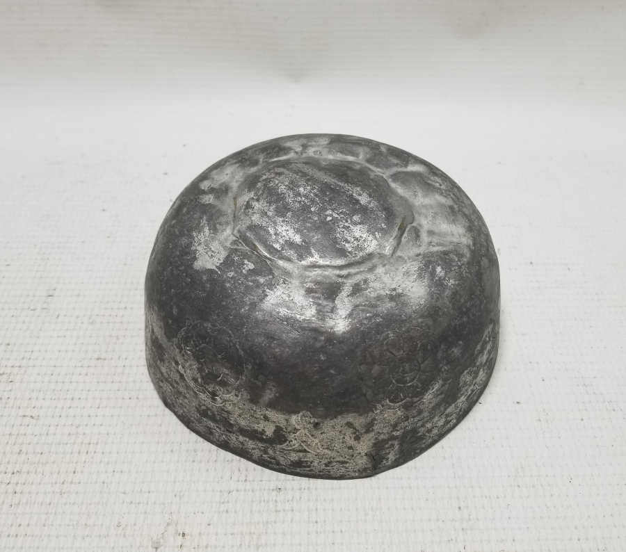 ÜZERİ İŞLEMELİ OSMANLI DÖNEMİ BAKIR HOŞAF KASESİ