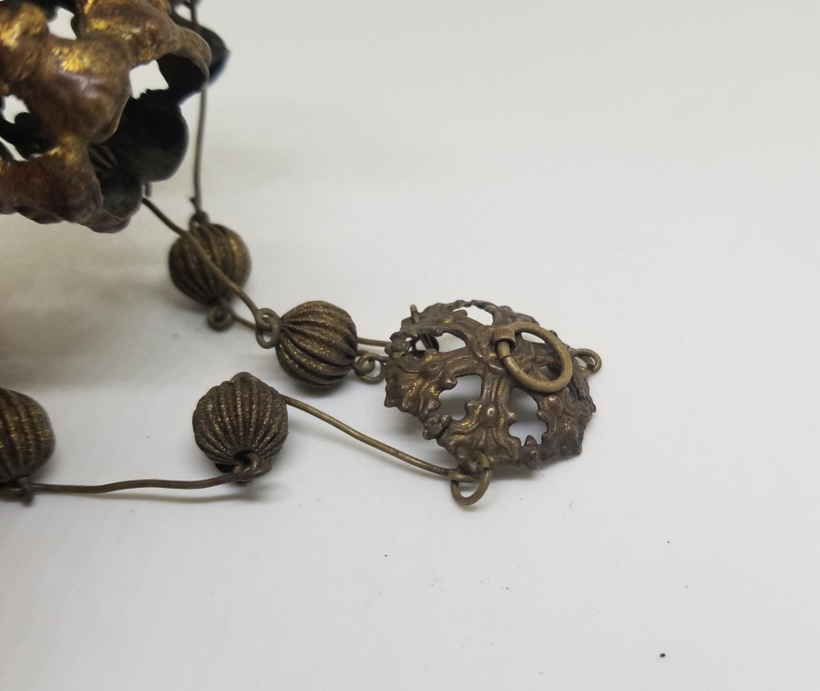 ÜZERİ TOMBAK İŞÇİLİKLİ OSMANLI DÖNEMİ NADİR KANDİL