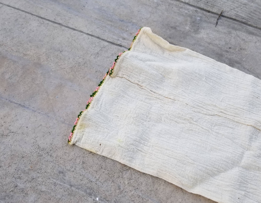 YAKASI VE KOLLARI İĞNE OYALI OSMANLI DÖNEMİ GELİN İÇLİĞİ