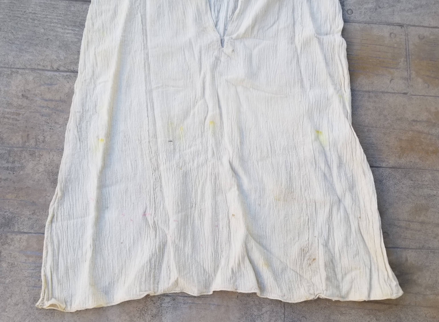 YAKASI VE KOLLARI İĞNE OYALI OSMANLI DÖNEMİ GELİN İÇLİĞİ