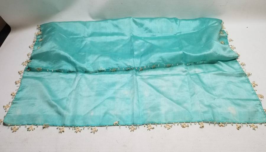 OSMANLI DÖNEMİ İĞNE OYALI İPEK KREP