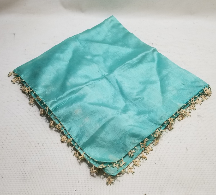 OSMANLI DÖNEMİ İĞNE OYALI İPEK KREP