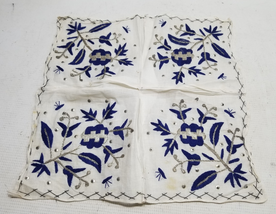 GÜMÜŞ SIRMA VE İPEK İŞLEMELİ GELİN ÇEVRESİ