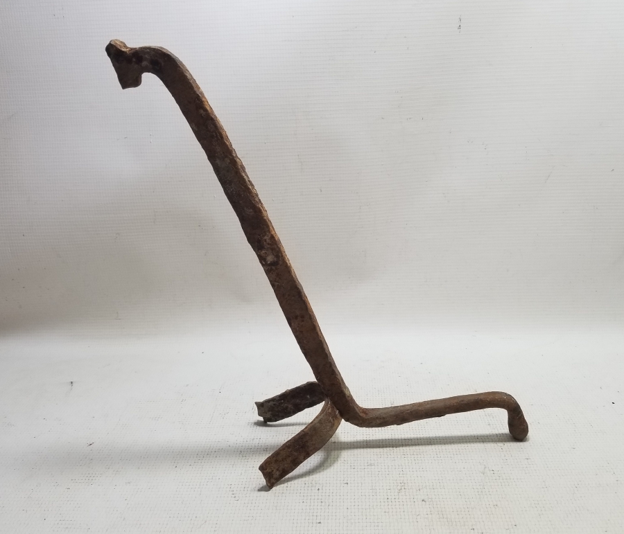 OSMANLI DÖNEMİ HAYVAN FORMUNDA YAPILMIŞ TEKKE İŞİ ODUN EŞEĞİ - ODUN TUTMACI