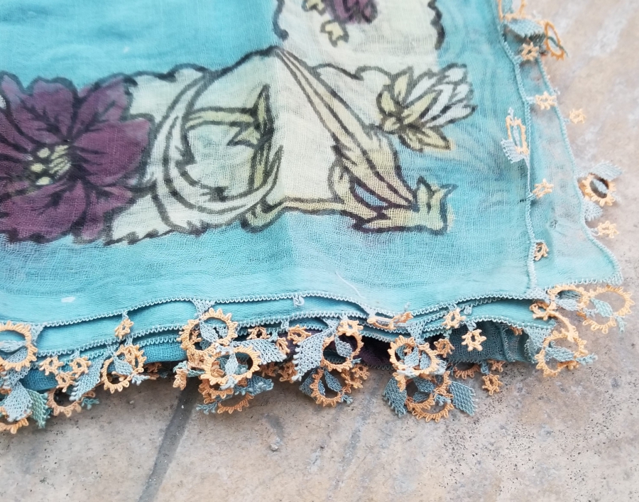 YAZMASI KIRKAĞAÇ BASKI İĞNE OYALI YAZMA