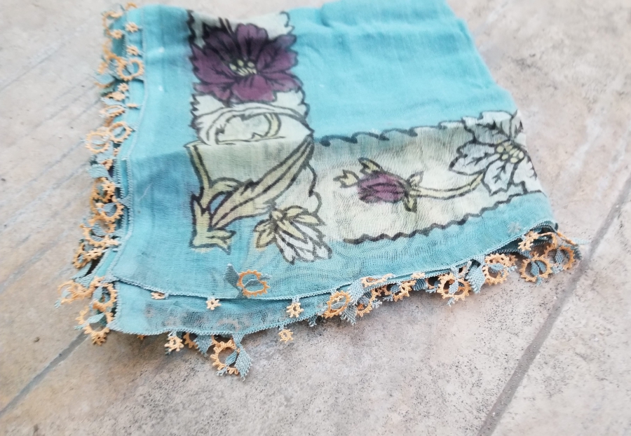 YAZMASI KIRKAĞAÇ BASKI İĞNE OYALI YAZMA