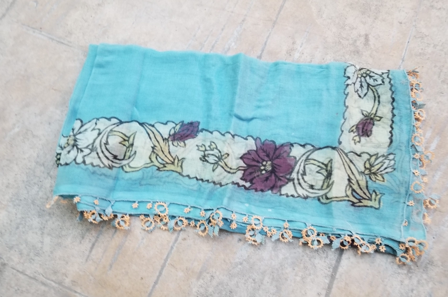 YAZMASI KIRKAĞAÇ BASKI İĞNE OYALI YAZMA