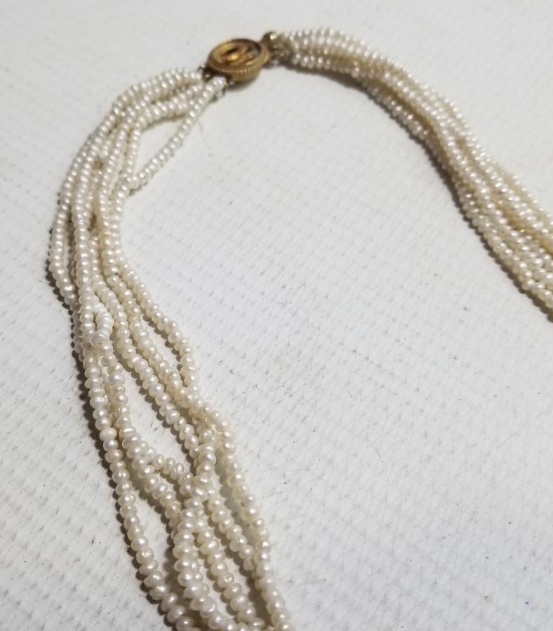 ANTİKA KUM İNCİ GERDANLIK