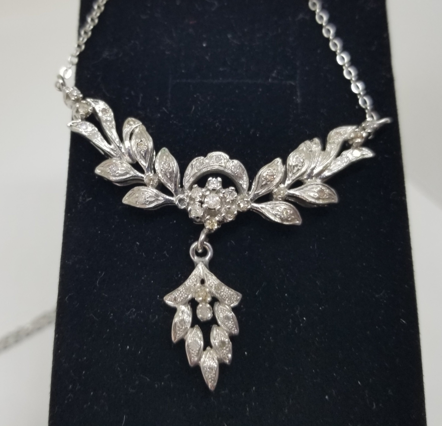 ÖZEL YAPIM ÇELENKLİ PIRLANTA GERDANLIK