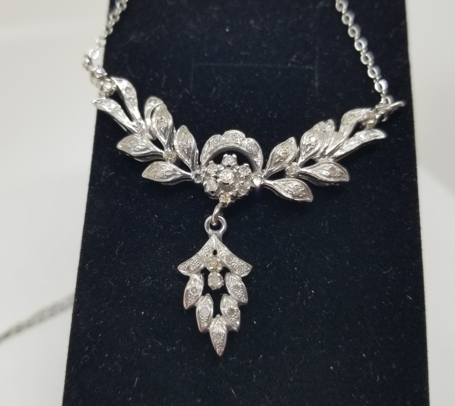 ÖZEL YAPIM ÇELENKLİ PIRLANTA GERDANLIK