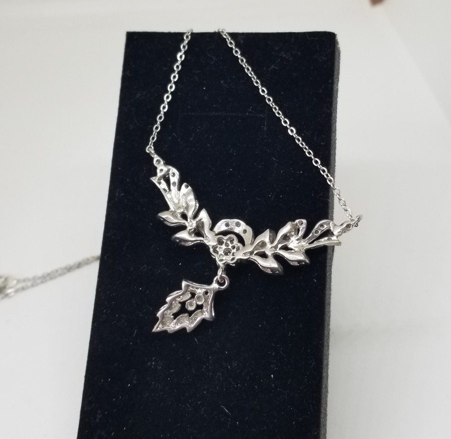 ÖZEL YAPIM ÇELENKLİ PIRLANTA GERDANLIK