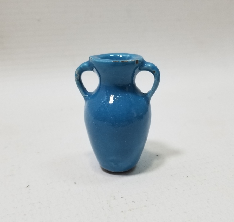 KÜP FORMUNDA YAPILMIŞ ANTİKA KÜTAHYA HOKKA