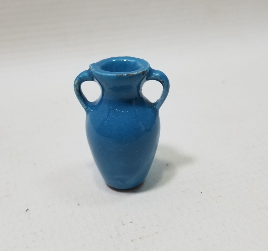 KÜP FORMUNDA YAPILMIŞ ANTİKA KÜTAHYA HOKKA