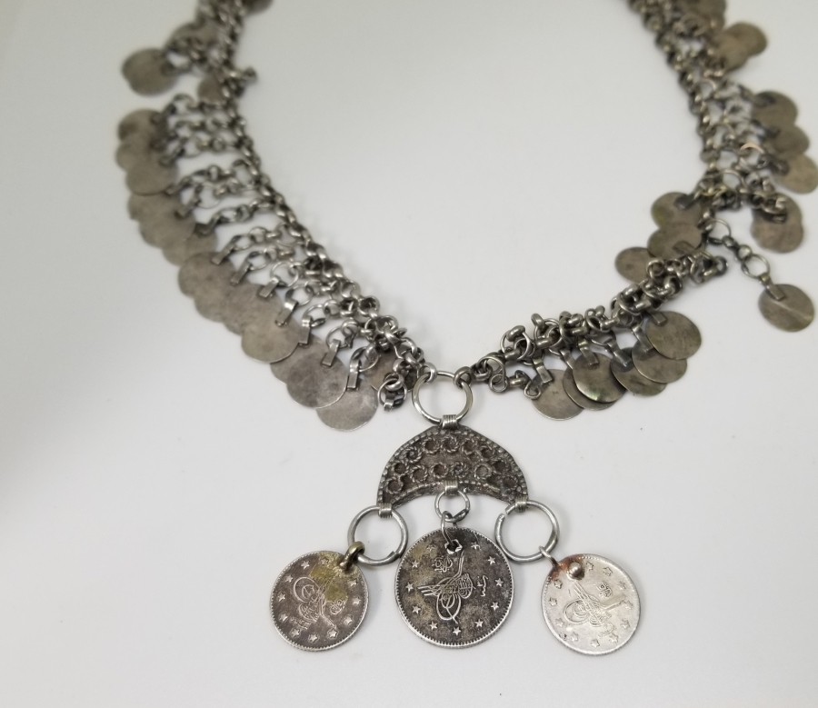 OSMANLI DÖNEMİ GÜMÜŞ GERDANLIK