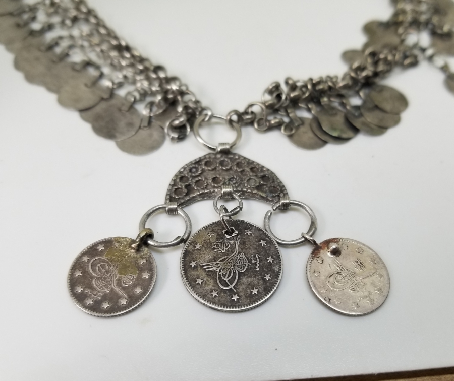 OSMANLI DÖNEMİ GÜMÜŞ GERDANLIK