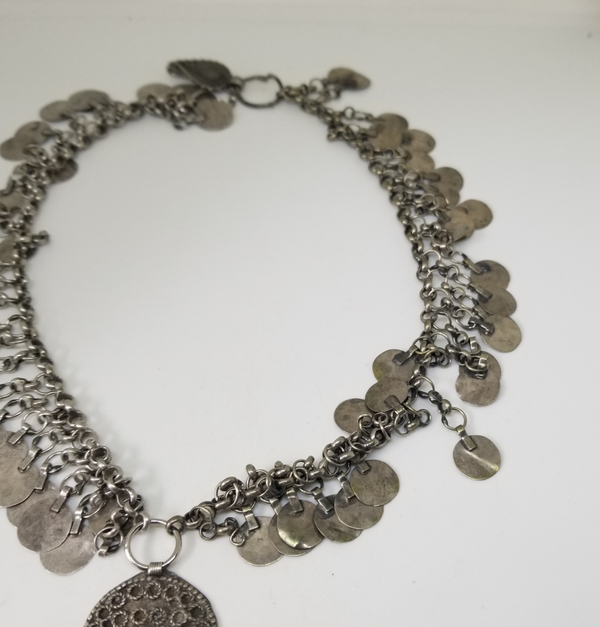 OSMANLI DÖNEMİ GÜMÜŞ GERDANLIK