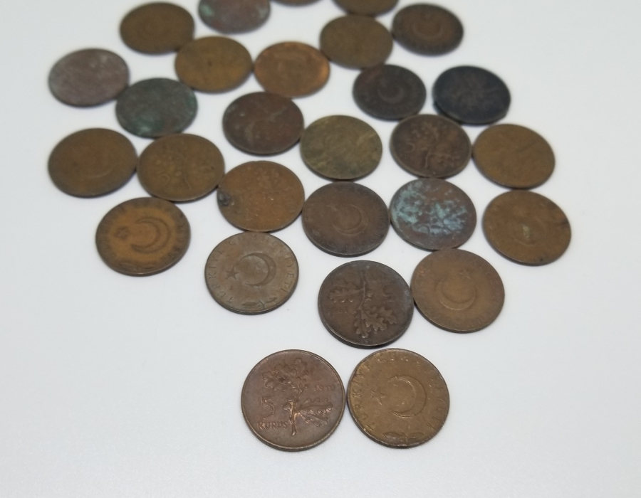 ANTİKA METAL 5 KURUŞ LOTU