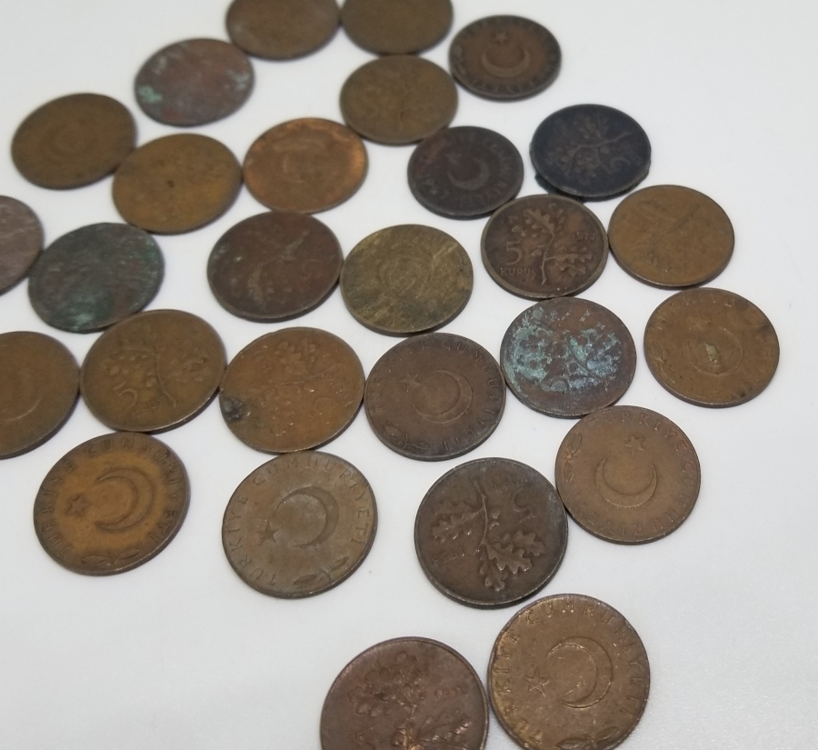 ANTİKA METAL 5 KURUŞ LOTU
