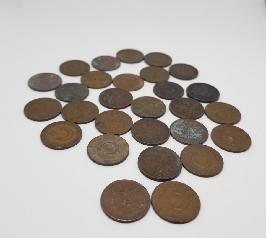 ANTİKA METAL 5 KURUŞ LOTU