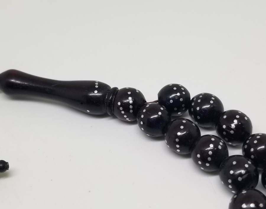 ÜZERİ İŞLEMELİ KUKA TESPİH