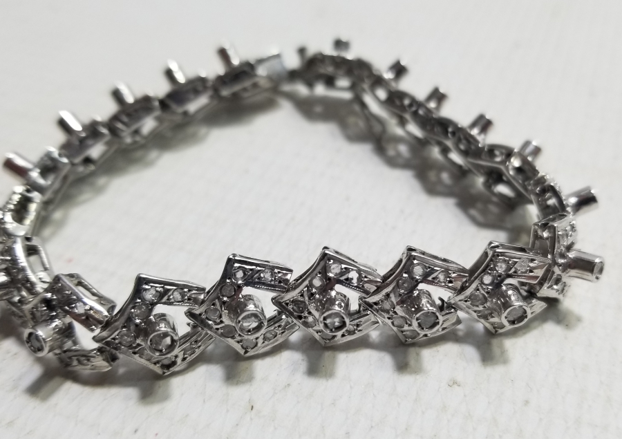 OSMANLI DÖNEMİ ELMAS TAŞLI NADİR BİLEKLİK