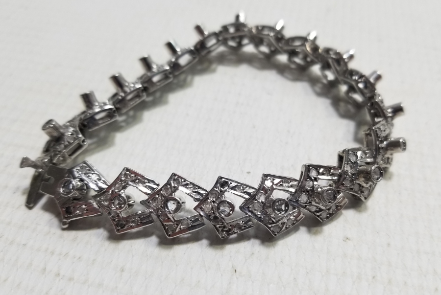 OSMANLI DÖNEMİ ELMAS TAŞLI NADİR BİLEKLİK