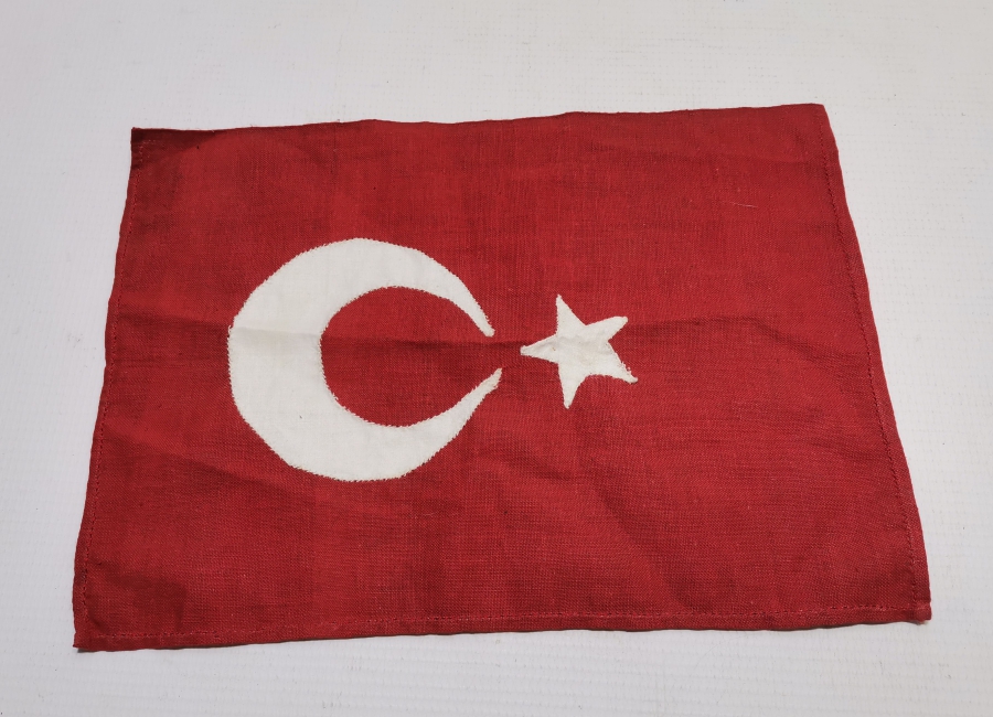 EL YAPIMI KURTULUŞ SAVAŞI DÖNEMİ ANTİKA BAYRAK