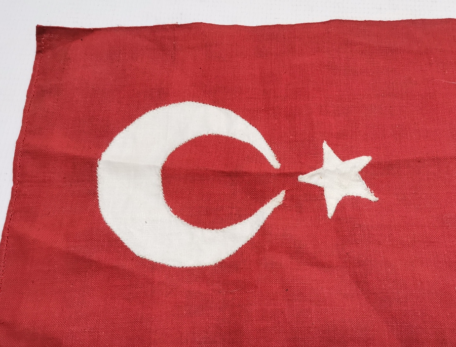 EL YAPIMI KURTULUŞ SAVAŞI DÖNEMİ ANTİKA BAYRAK