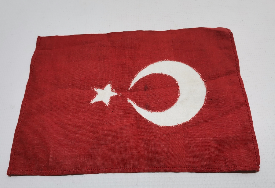 EL YAPIMI KURTULUŞ SAVAŞI DÖNEMİ ANTİKA BAYRAK