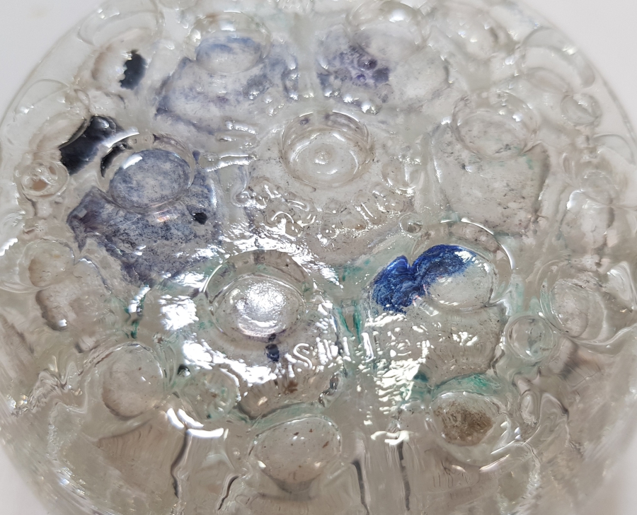 OSMANLI DÖNEMİ ÇOK NADİR FRANSIZ CAM HATTAT KARGILIĞI